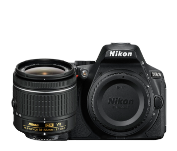 Nikon D5600 24.2MP DX-Format Digital SLR Camera With AF-P 18-55 Lens Kit