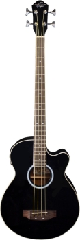 Oscar Schmidt OB100B 4-String Acoustic-Electric Bass Guitar 