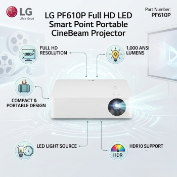 LG PF610P Full HD LED Smart Portable CineBeam Projector