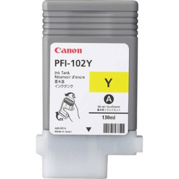 Canon Yellow Original Ink Cartridge PFI-102