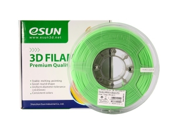 ESun 3D Filament PLA+ 1.75mm Peak Green
