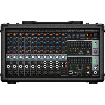 Behringer PMP2000D 2000-Watt 14-Channel Powered Mixer 