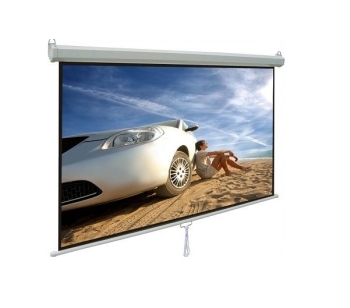 Alpha PHTMS100 222x125cm White Matte Manual Home Theater Screen