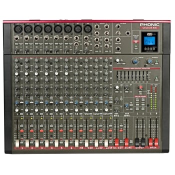 Phonic CELEUS800 Analog USB With Recorder & Bluetooth Mixer  