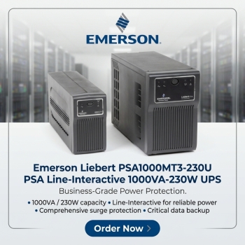 Emerson Liebert PSA1000MT3-230U PSA Line-Interactive 1000VA-230W UPS