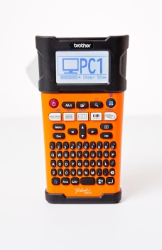 Brother PT‑E300VP Up to 18 mm Laminated Labels Industrial Handheld Label Printer 