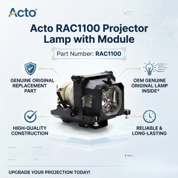 Acto RAC1100 Projector Lamp with Module