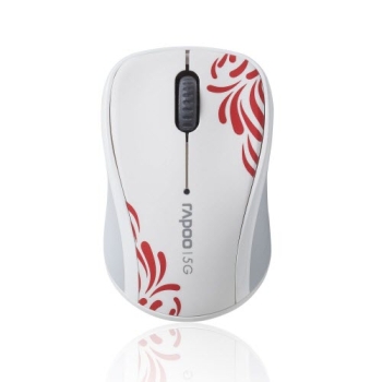 Rapoo 3100P 5GHz Wireless Optical Mouse, White