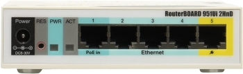 Mikrotik RB951Ui-2HnD 5 Ethernet Ports RouterBOARD