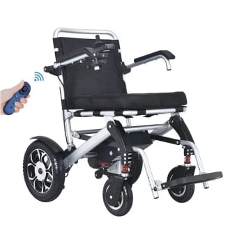 DMInteract Road Buster D1 Foldable Lightweight Handicapped Electric Wheelchair