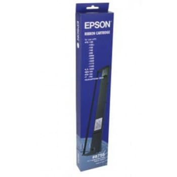 Epson Black Fabric Original Dot Matrix Ribbon Cartridge 8755