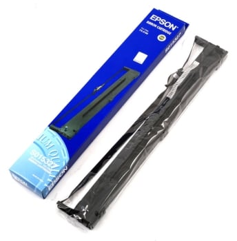 Epson Black Fabric Original Dot Matrix Ribbon Cartridge S015327