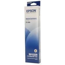 Epson Black Fabric Original Dot Matrix Ribbon Cartridge S015329