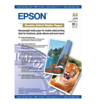 Epson A4 Double-Sided Matte Paper - 50 Sheets (178gsm)