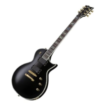 ESP LTD EC-1000 Vintage Black Electric Guitar 