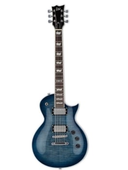 ESP LTD Eclipse EC-256 Flame Maple Top, Cobalt Blue Finish Guitar