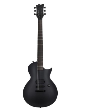 ESP LTD Eclipse Black Metal, Black Satin Finish Guitar