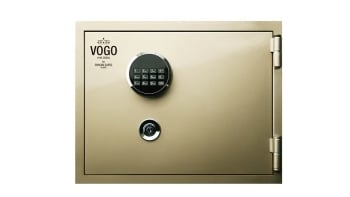 Shinjin VOGO VGF-360 Simple and Modern Fireproof Electronic Lock Safe - White Crystal