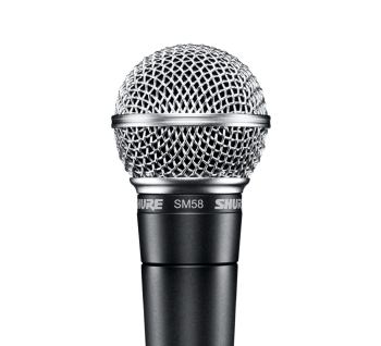 Shure SM58-LCE MICROPHONE Vocal Dynamic - Cardioid