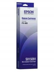 Epson Black Fabric Original Dot Matrix Ribbon Cartridge S015091
