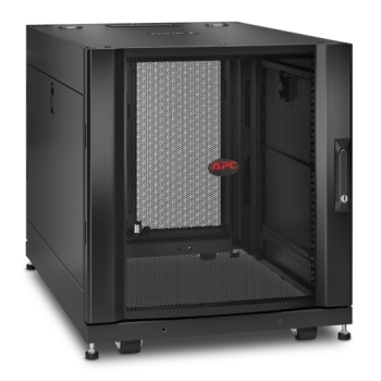 APC AR3006 600mm x 900mm W-Sides Black Net Shelter SX 18U Server Rack Enclosure