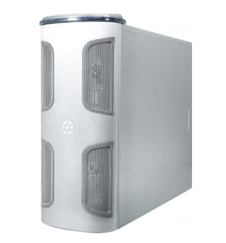 SilverStone KL03S Kublai Series Mid-Tower Computer Case- Silver