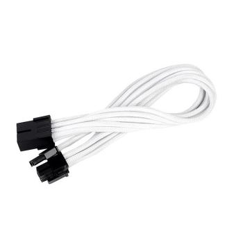 SilverStone PP07-IDE6W 6-Pin to 6-Pin PCIE- Sleeved Power Extension Cable