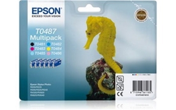 Epson T048 Multipack (Bk, C, M, Y. LC, LM) - Retail Pack (untagged)