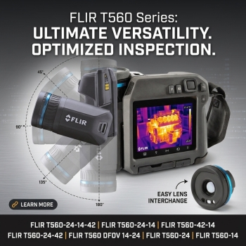 FLIR T560-24 Professional Thermal Imaging Camera With 24° Lens