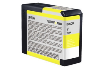 Epson 80 ml Yellow UltraChrome K3 Ink Cartridge T580400 