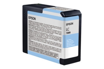 Epson 80 ml Light Cyan UltraChrome K3 Ink Cartridge T580500 