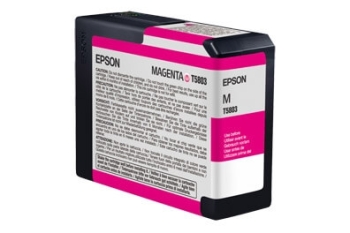Epson 80 ml Vivid Magenta UltraChrome K3 Ink Cartridge T580A00 