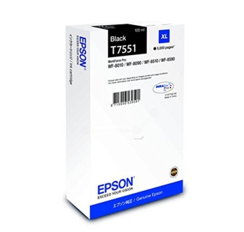 Epson T7551 XL Black Ink Cartridge