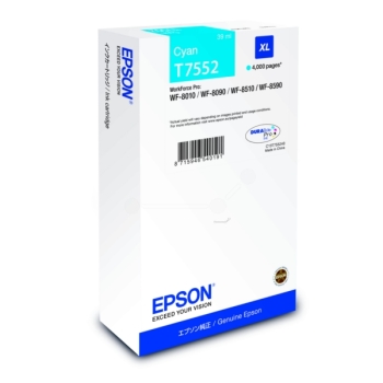 Epson T7552 XL Cyan Ink Cartridge