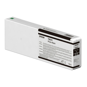 Epson T8041 Photo Black UltraChrome HDX/HD 700ml Ink Cartridge- Singlepack