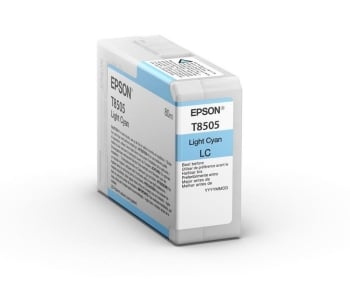 Epson T8505 Light Cyan Ink Cartridge- Singlepack