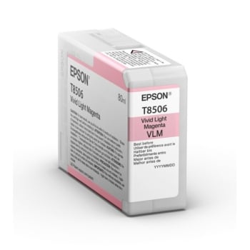 Epson T8506 Light Magenta Ink Cartridge- Singlepack