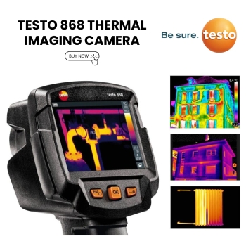 Testo 868 Highest Image Quality Thermal Imager
