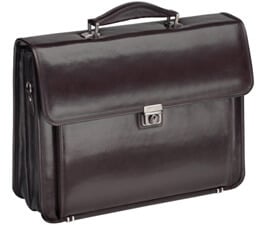 Targus 15.4-16" / 39.1 - 40.6cm Leather Attach© Laptop Case