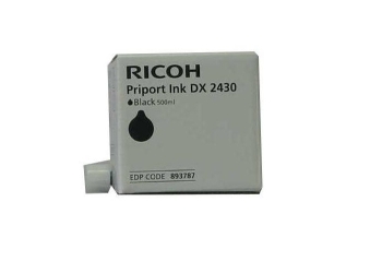 Ricoh 817222 Priport Black Ink DX2430