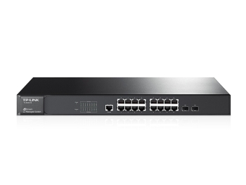 TP-Link TL-SG3216 JetStream 16-Port Gigabit L2 Managed Switch with 2 Combo SFP Slots