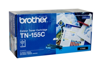 Brother Cyan Toner Cartridge TN-155C (High Yield, Genuine)