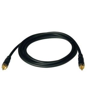 Tripp Lite RF Digital Coax Gold Audio Cable (RCA M/M), 6-ft