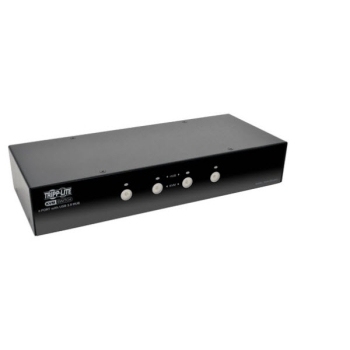 Tripp Lite 4-Port DisplayPort KVM Switch w/Audio, Cables and USB 3.0 SuperSpeed Hub