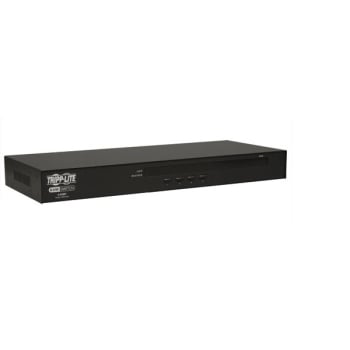 Tripp Lite 4-Port 1U Rack-Mount USB/PS2 KVM Switch with On-Screen Display