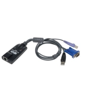 Tripp Lite NetDirector USB Server Interface Unit with Virtual Media & CAC Support (B064-Series)