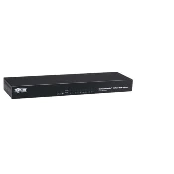 Tripp Lite NetCommander 16-Port Cat5 KVM Switch 1U Rack-Mount