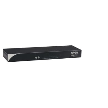 Tripp Lite NetCommander 16-Port Cat5 KVM Switch 1U Rack-Mount with PS2 to USB Input Adapter