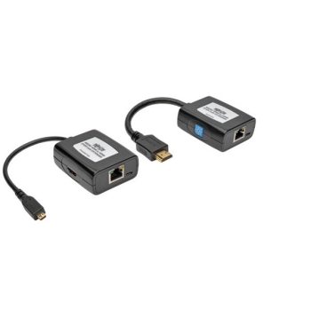 Tripp Lite Micro-HDMI to HDMI over Cat5/Cat6 Active Extender Kit, 1080p at 60 Hz, USB Powered, 60hz, 125ft, TAA