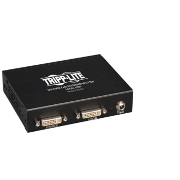 Tripp Lite 4-Port DVI over Cat5/Cat6 Extender Splitter, Video Transmitter, 60Hz, 200-ft., TAA
